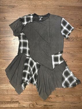 Current Mood Punk Rebel Babydoll Dress Tunic